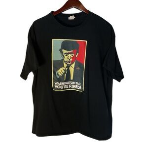 Trump 2016 XL Black T-Shirt Bold Graphic Design 100% Cotton